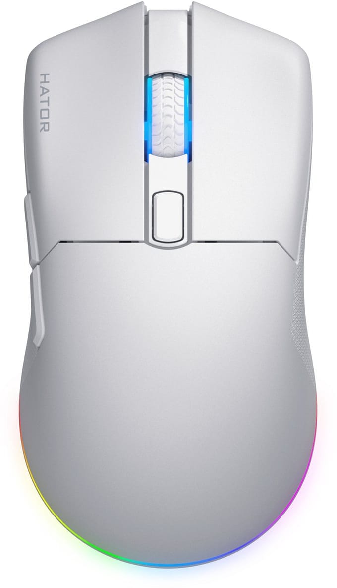HATOR Pulsar 3 Wireless muis Gamen Ambidextrous RF Wireless + Bluetooth + USB Type-C Optisch 12000 DPI