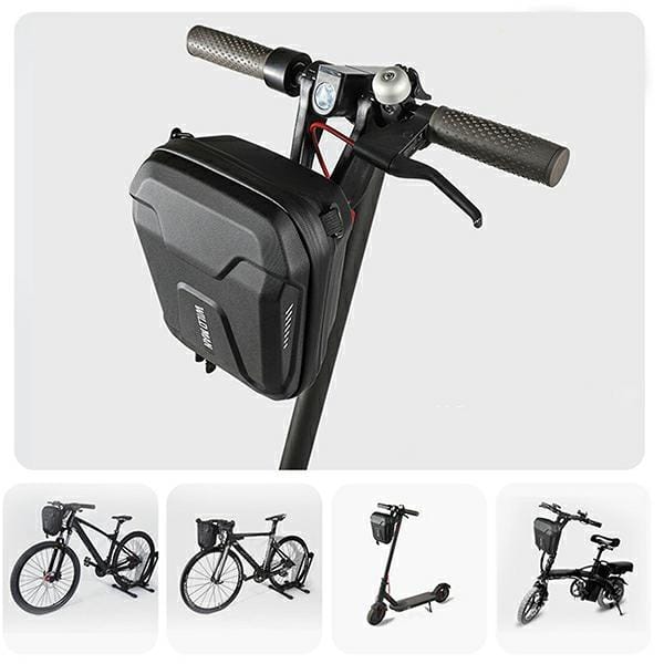 WILDMAN Fietskoffer/houder E8 frametas zwart/zwart