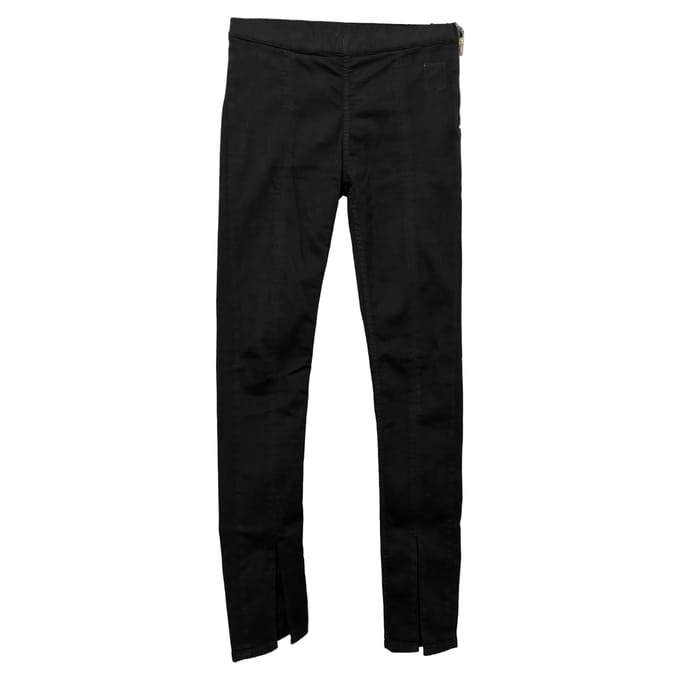 Rick Owens broek van zwart katoen
