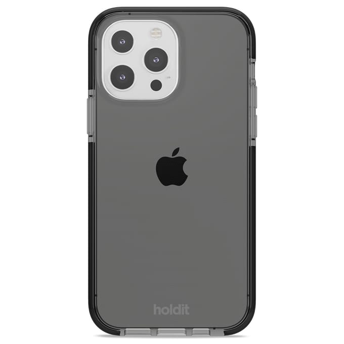 Holdit Seethru Case geschikt voor Apple iPhone 13 Pro - Zwart