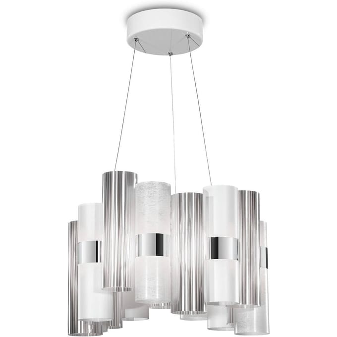 Slamp La Lollo M LED hanglamp, wit
