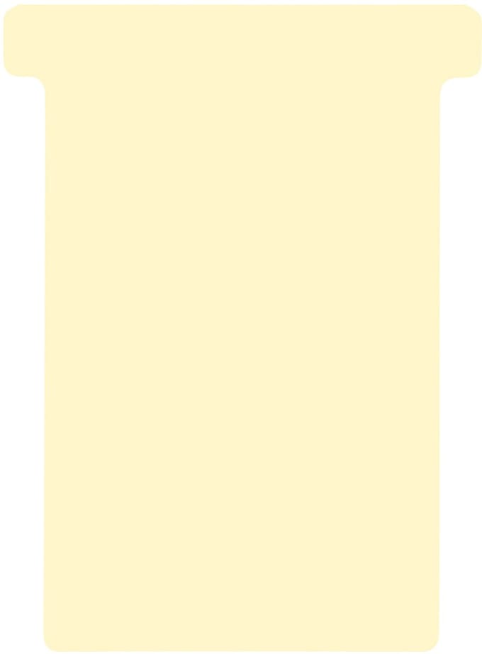 T-kaart djois formaat 3 77mm beige 100st | 5 stuks
