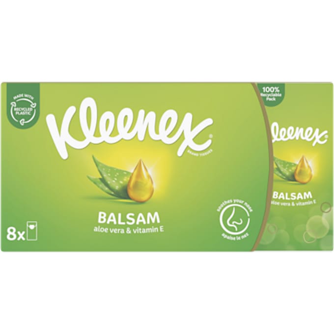 Kleenex® Balsam zakdoekjes 8 stuks