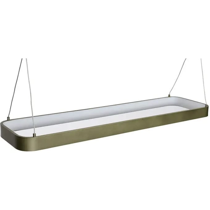 Hübsch Hanglamp Groot Metallic Donkergroen