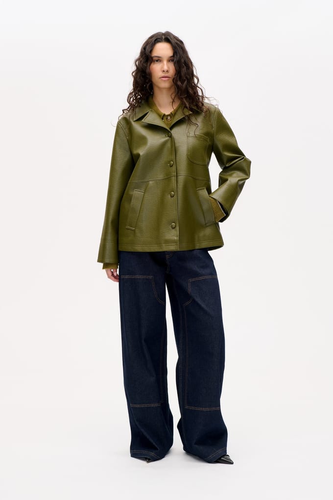 Baum und Pferdgarten Beah Jacket Ivy Green Taglia: 36 | Giacche di pelle Outlet | Donna | Verde