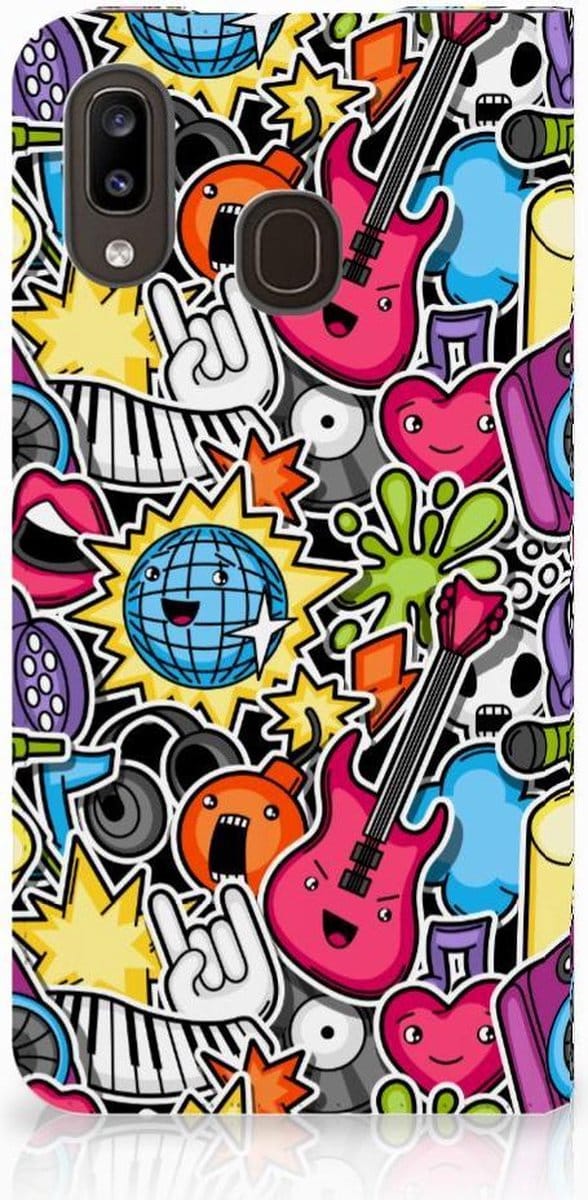 Samsung Galaxy A30 Hippe Standcase Punk Rock