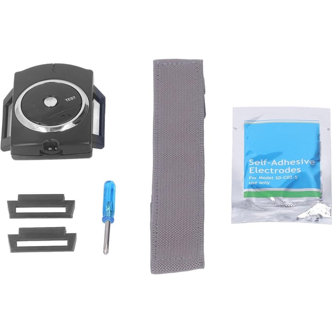 Dispositif Intelligent d'Arrêt du Ronflement Smart Rayons Infrarouges Bracelet Électrique Solution Ronflement Montre gray
