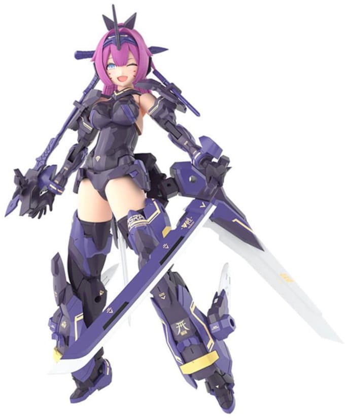 Megami Device Plastic Model Kit 1/1 Asra Archer Kizuna Shadow Edition Full Package 14 cm