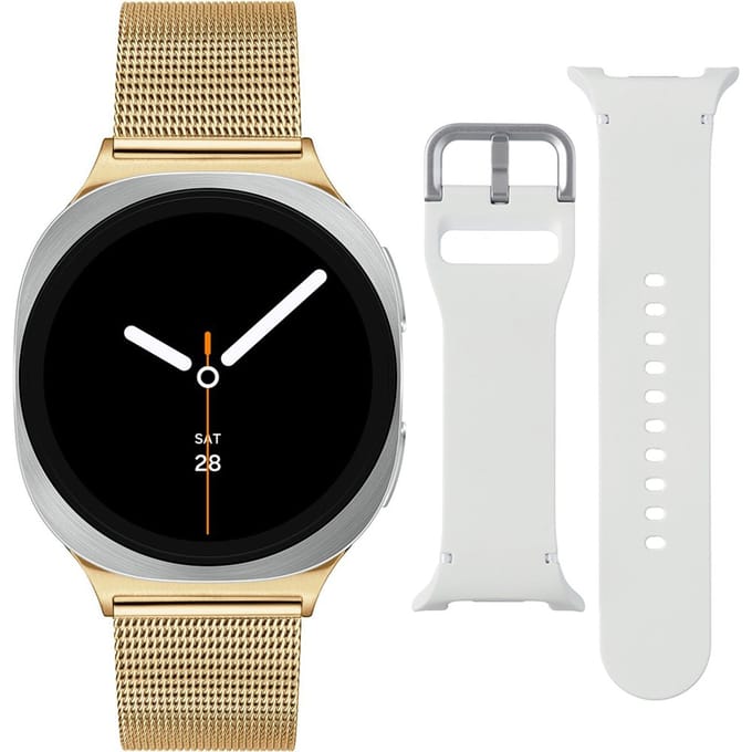 Samsung Special Edition Galaxy Watch 8 Zilver/Goudkl Mesh 40mm