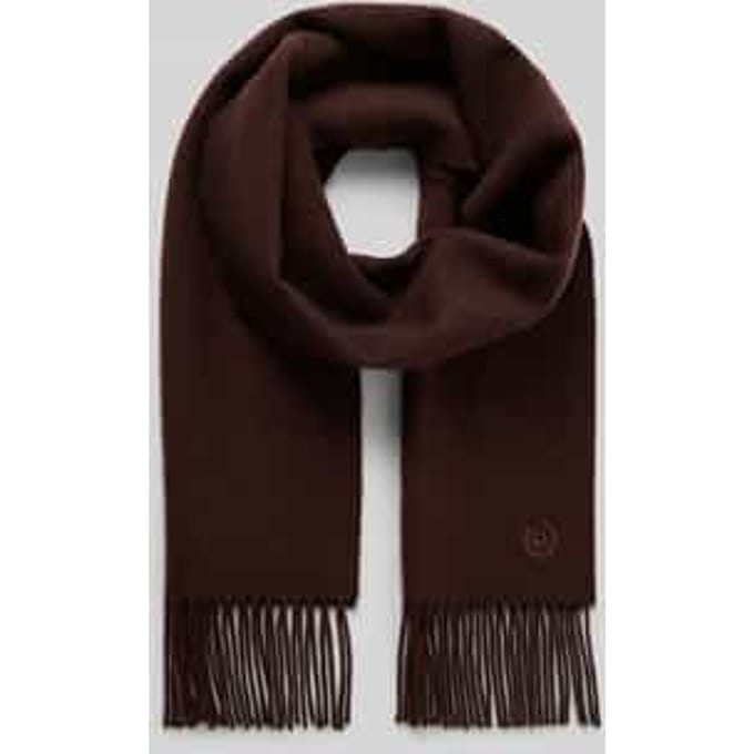 bugatti sjaal Scarf Pepper donkerbruin