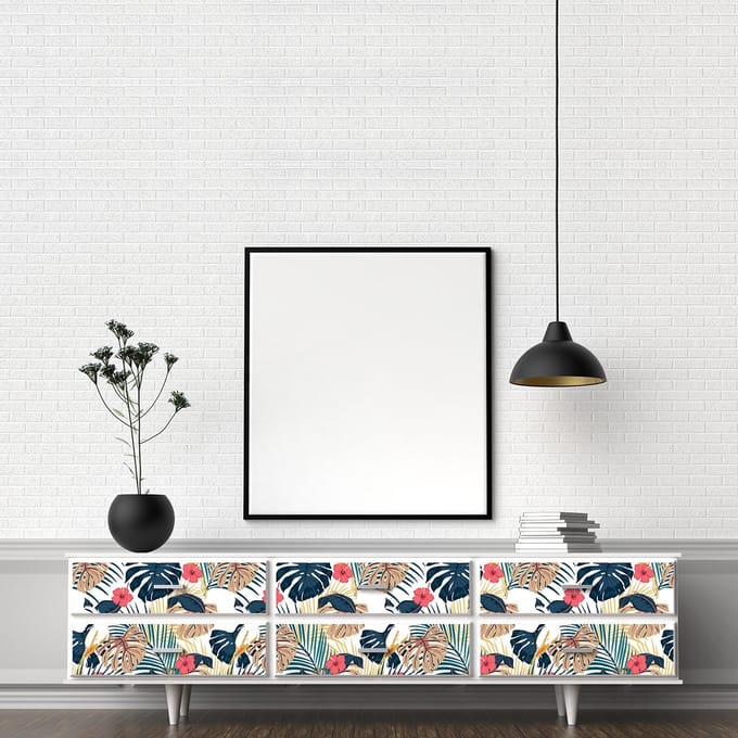 Tropische meubelsticker Fakarava 40 x 60 cm