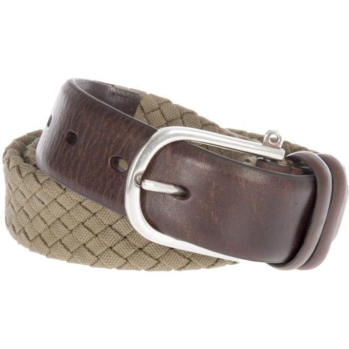 Herenriem van gevlochten canvas HM411225