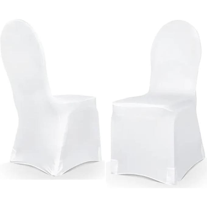 Stoelhoes Wit Elastisch Mat
