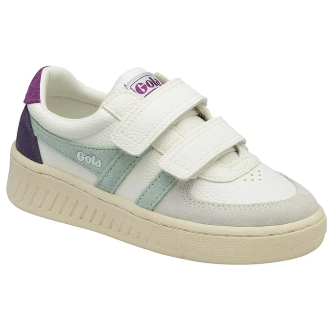 Baby jongen krab gympen Gola Grandslam Trident Strap