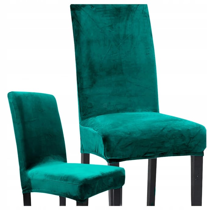 Premium Velours Stoelhoes Universeel - Zacht & Stijlvol