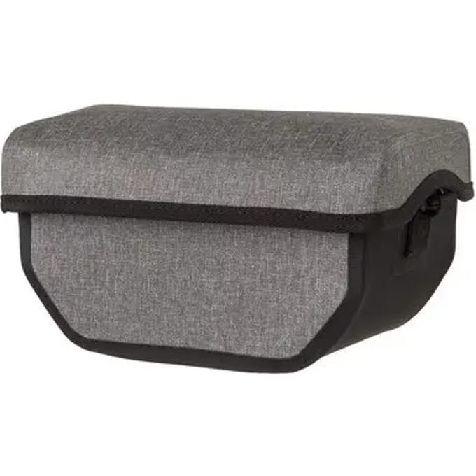 AGU Shelter Clean - Stuurtas - 5L - 100% Waterdicht - KLICKfix systeem - Lichtgewicht - Afneembare schouderriem - Reflectie - Grijs