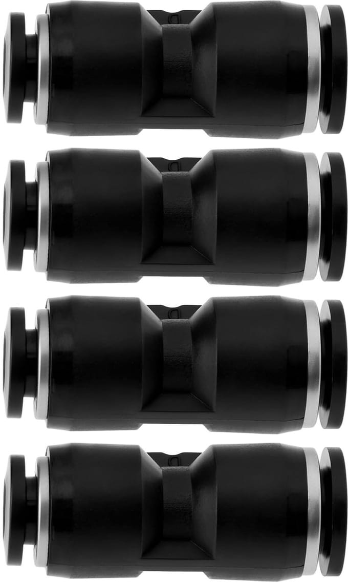 BRENZOOS - 4 Stuks Pijpleiding Diameter Reductie Adapter