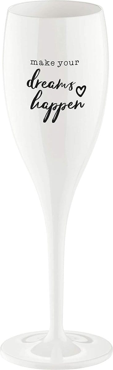 Koziol - Superglas Cheers No. 1Champaign Glass Sunshine