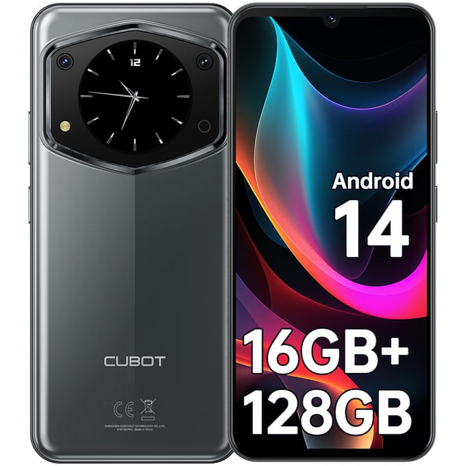 CUBOT A30 4G Smartphone-16GB RAM-128GB ROM-6,75 inch HD-48MP camera,5100mAh,Android14