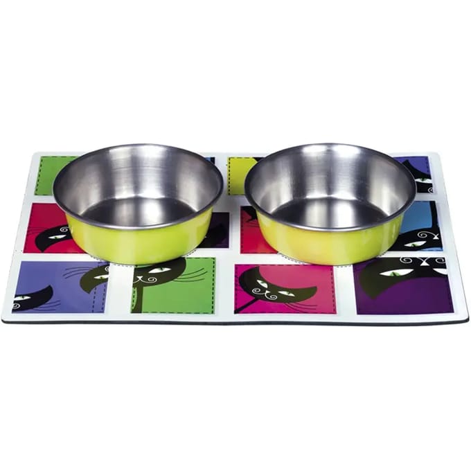 Magnetische kattenbakjes met bakje Nobby Pet (x2)