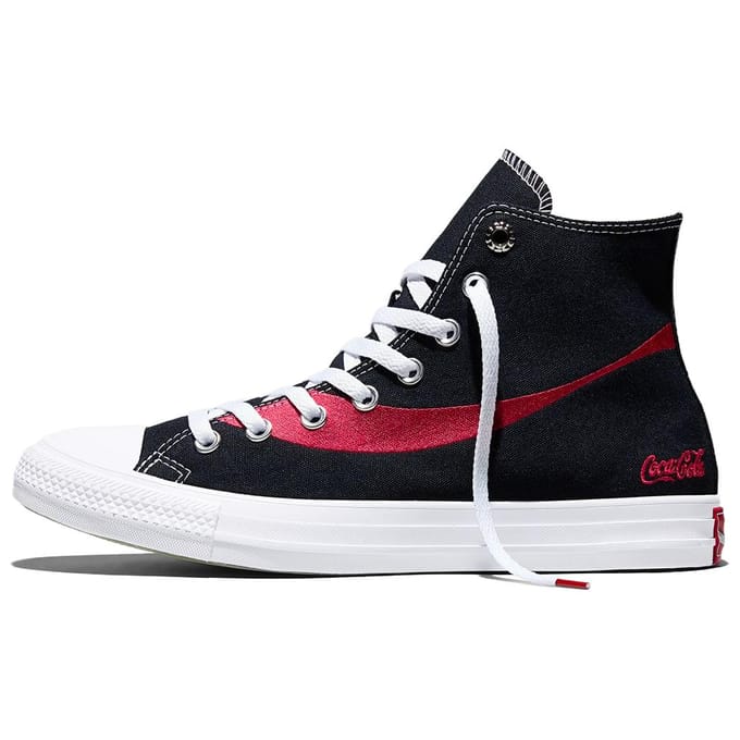 Coke Cola x Converse Chuck Taylor All Star HI 'Zwart Rood' 37 black