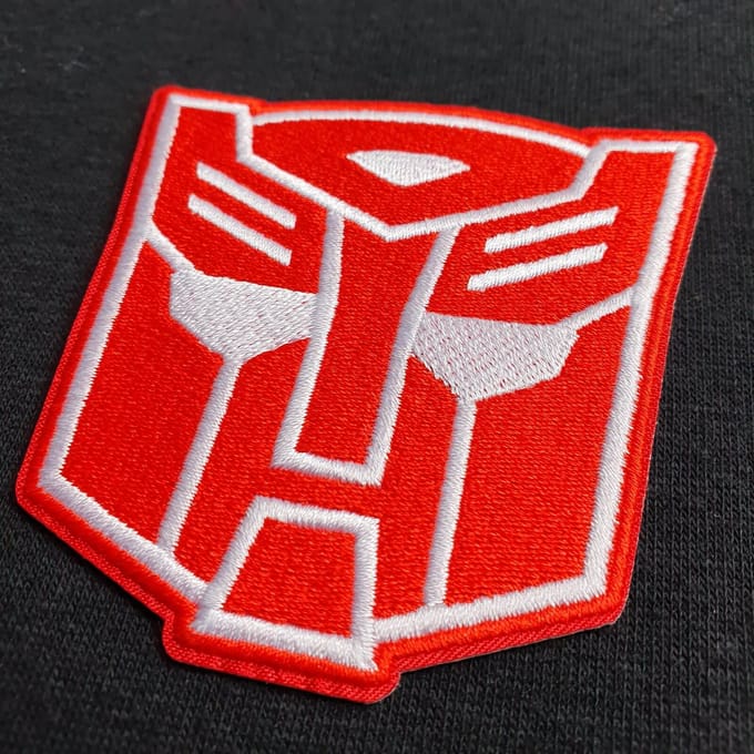 Transformers Autobot Varsity Jacket - Black / Red - S - Black / Red