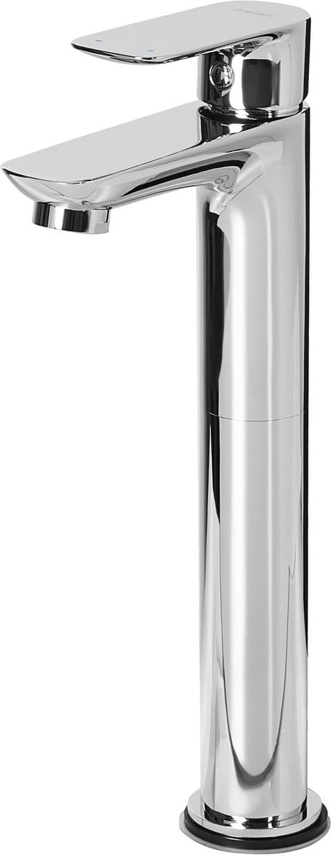 CHIMBOTE - Wastafelkraan - Zilver - 28 cm - Messing