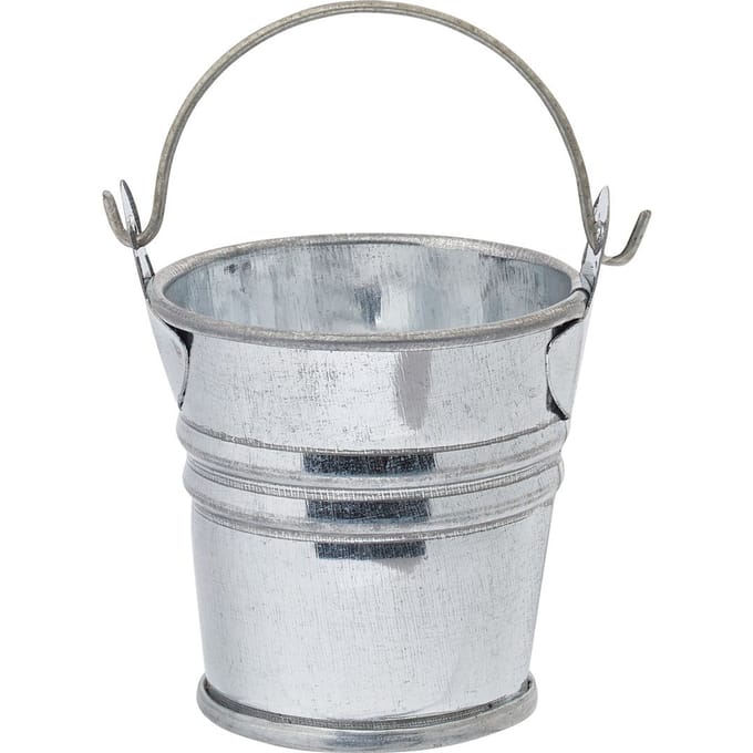 Miniatuur metalen emmer