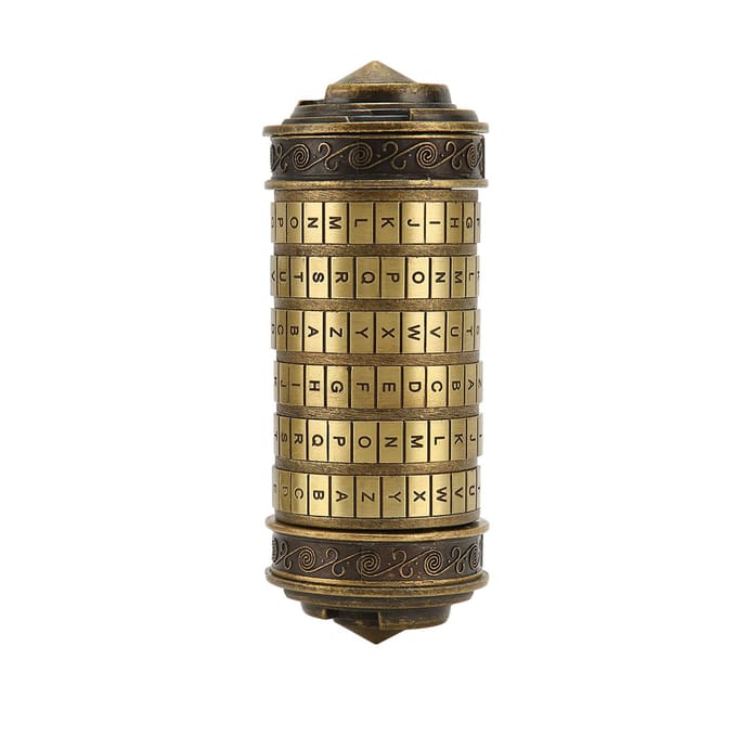 Serrure à mot de passe à lettres classique élégante à faire soi-même, décorative et pratique, en alliage de zinc, vert et bronze black