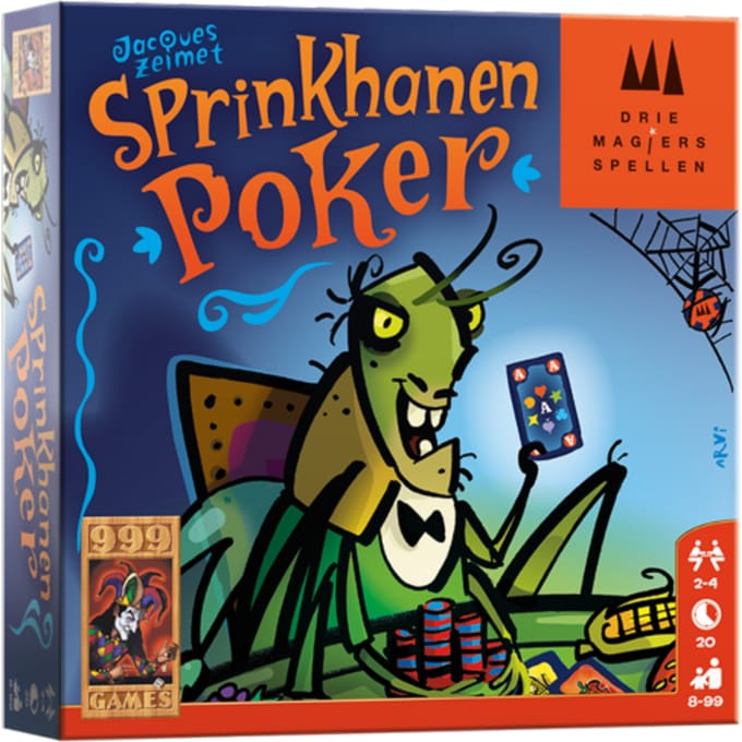 999 Games - Sprinkhanen poker - Kaartspel