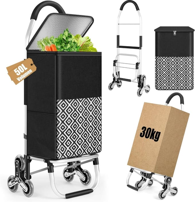 Boodschappentrolley met Koelvak - Boodschappenwagen - Boodschappenkar