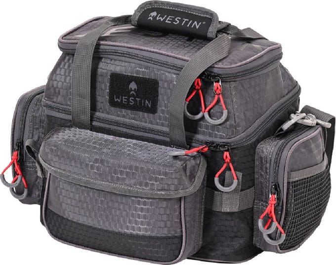 Westin W4 Lure Bag Small Titanium Black Schoudertas (Incl. 4 Tackleboxen) - Vistas