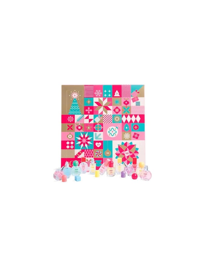 Idc Institute Aqc Adventskalender 12 stuks Mini Geuren 15ml pink