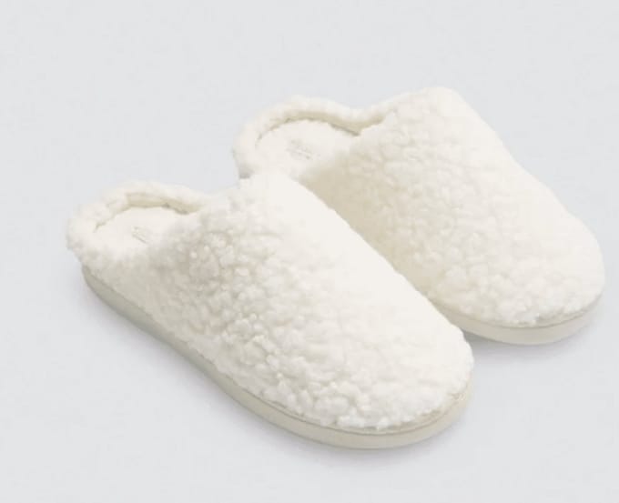 Ysabel Mora Dames Pantoffel | Wit | Maat: 36/37