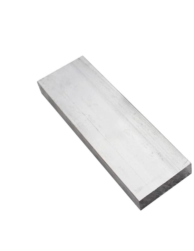 Aluminium Plaat - Vlakke Staaf - Doe-het-zelf Projecten - 6061 Legering - 12x15x200mm - Naturel