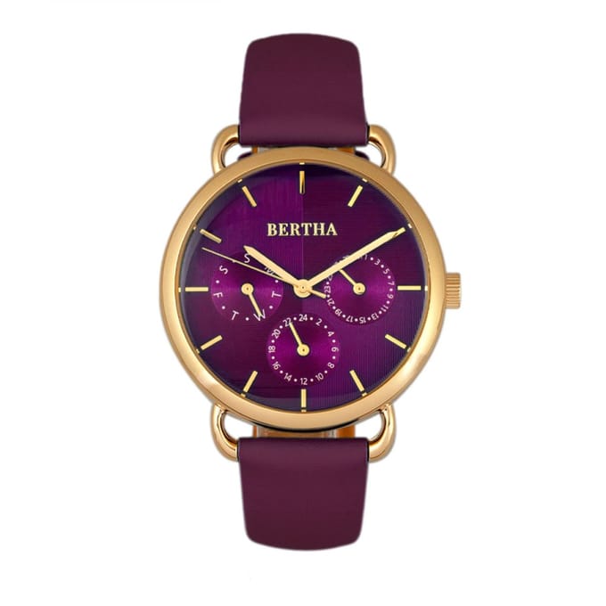 Bertha Gwen BTHBR8305 Dames Horloge 36mm 3 ATM