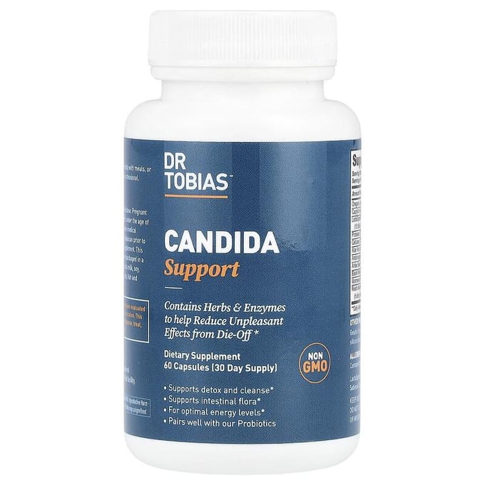 Candida Ondersteuning, 60 Capsules