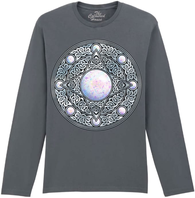 Silver Shield Opal The Coloured House Longsleeve T-shirt L