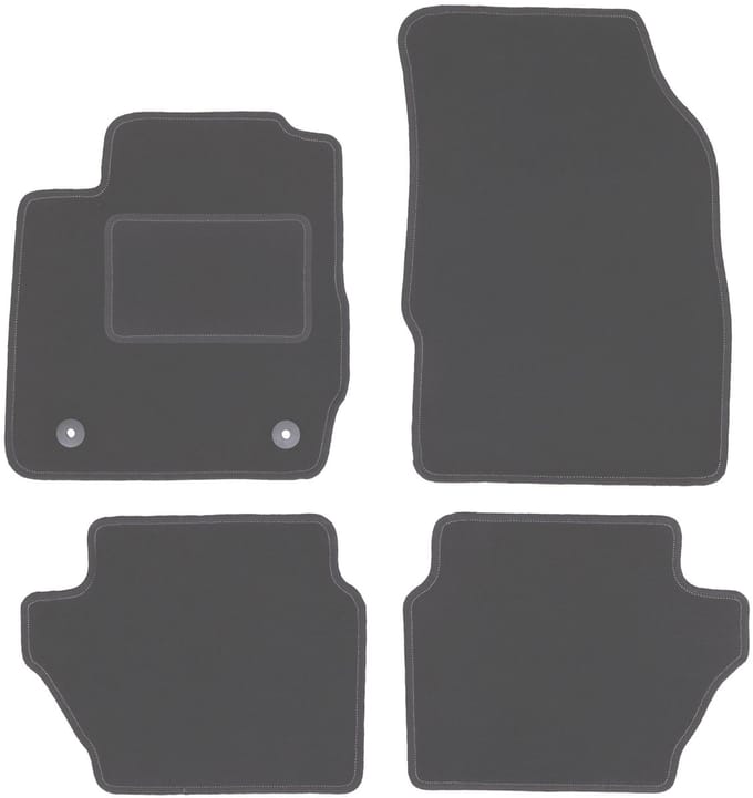 Grafiet automatten voor: Ford Fiesta MK7 hatchback (2011-2017)
