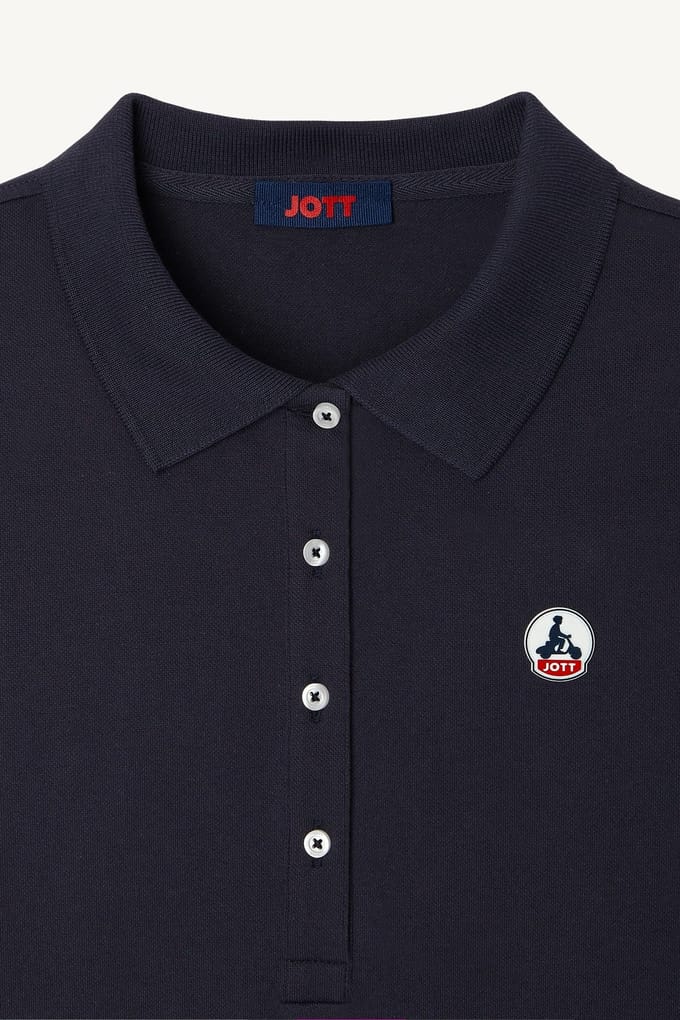 JOTT Franca Polo Navy Größe: S | Poloshirts Outlet | Damen | Blau