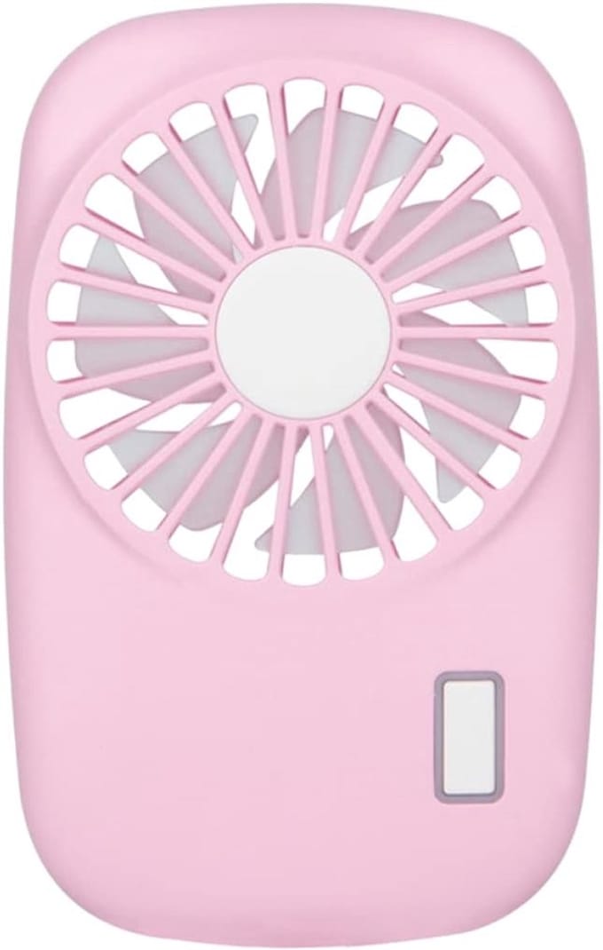 VHV - Handventilator - USB oplaadbare mini ventilator - USB oplaadbaar - verstelbaar - voor bureau, slaapkamer, camping, reis