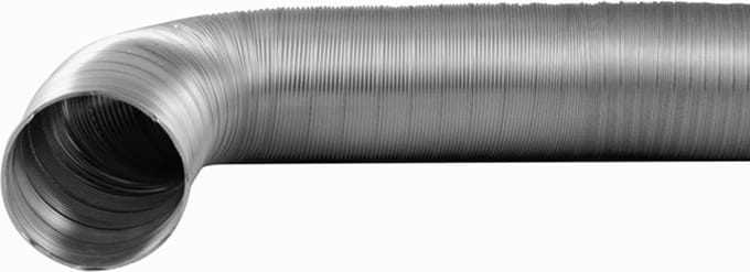 luchtafvoerslang ALU 100mm 3.0m zilver