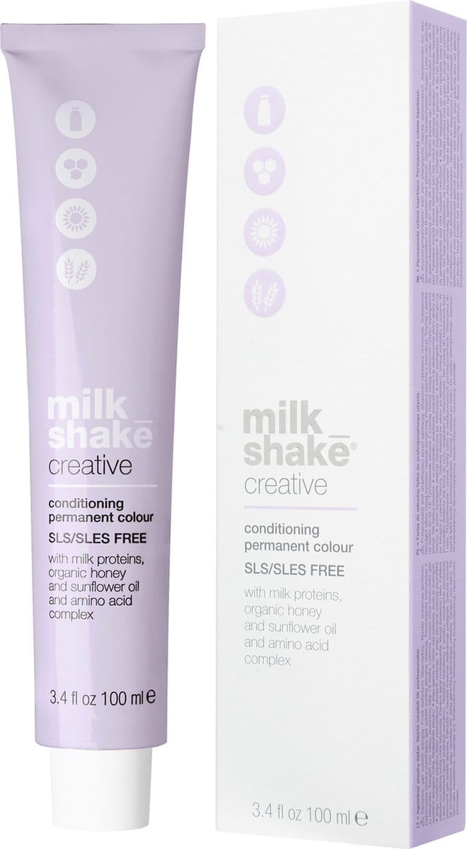 Milk Shake - Creative SLS/SLES-Free Permanent Hair Dye 6.616RA Ash Red Dark Blond 100 ml