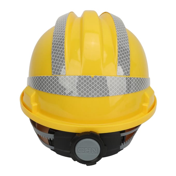 Veilige Werkhelm Verbeterde ABS Harde Helm Slagvastheid Verstelbare Helm voor Bouwplaats gray