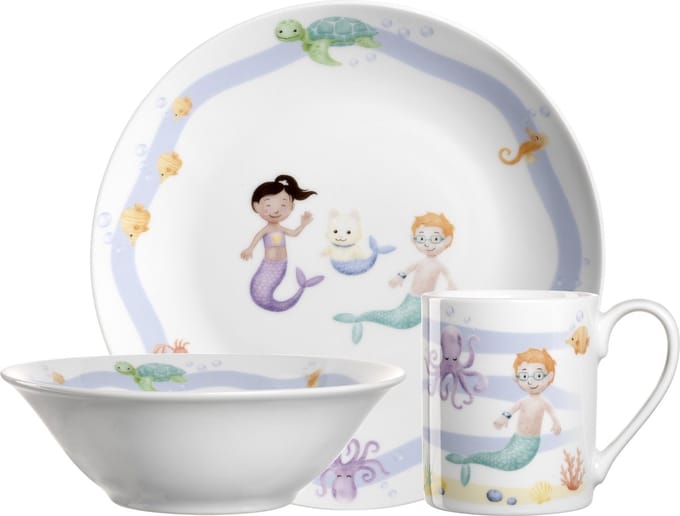 Leonardo AVVENTURA Set Kinderservies Zee - 3delig
