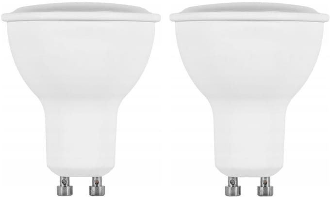 Bemko Premium LED Lamp GU10 - vervangt 30W (5W) - 450lm - 3000K Warm Wit - 230V - 2 stuks