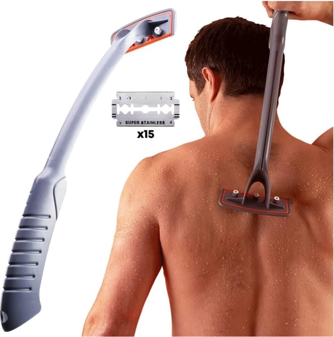 Solacis Back Shaver - Rug scheren - Rug scheren mannen - Rug scheerapparaat - Must have!
