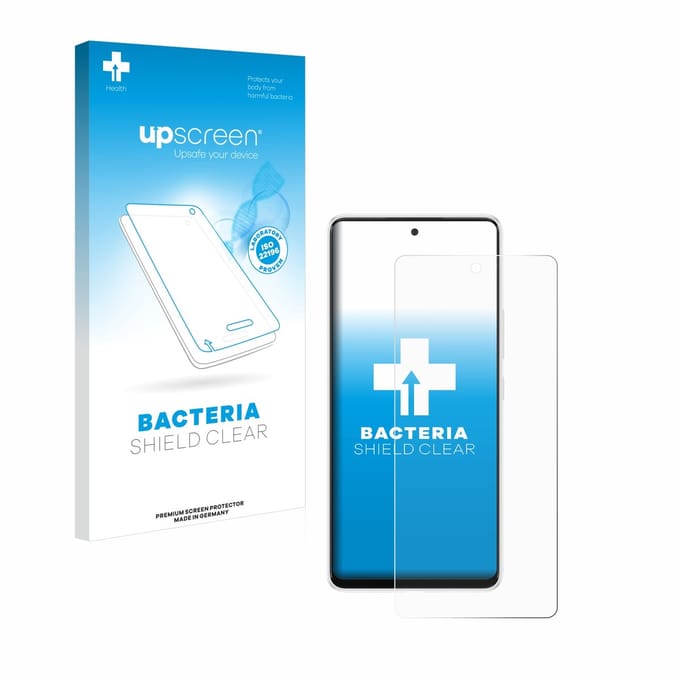 upscreen - Screenprotector voor Samsung Galaxy A53 5G - Folie Beschermfolie transparant antibacterieel