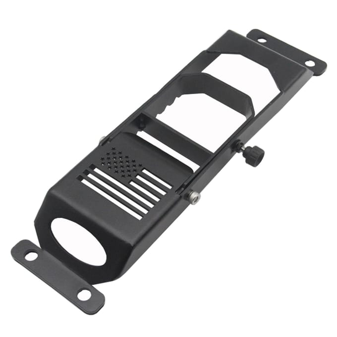 Deurscharnier Stap Metalen Voetsteun Vervanging voor Wrangler JK 2007-2017 black