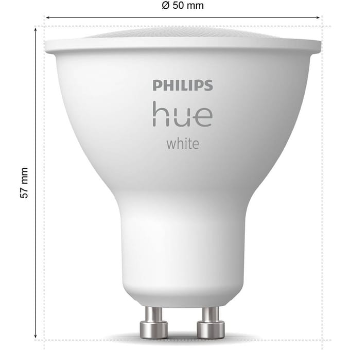 Philips Hue Witte LED reflectorlamp GU10 4,2 W 2.700 K